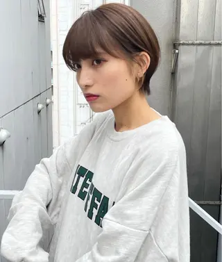 ショート 古川 暖人のヘアスタイル