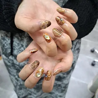 ネイル Nail mood デザイン持ち込みokのネイルデザイン