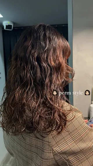 ロング パーマ Ryo リョウのヘアスタイル