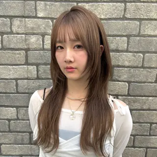 カラー うる艶/ガーリー♡ 🎀hina🎀のヘアスタイル