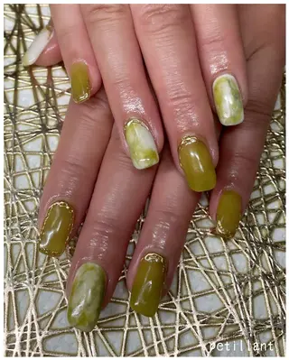 ネイル nail salon petillantのネイルデザイン