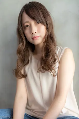 ミディアム カラー 韓国ヘア 店長NEGIのヘアスタイル