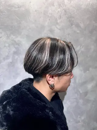 ショート メンズ 中川 舞のヘアスタイル