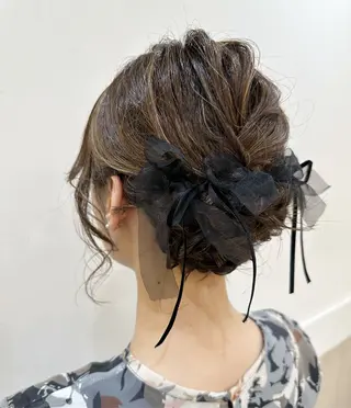 内田温子大人女性 ハイライト、ボブのヘアスタイル