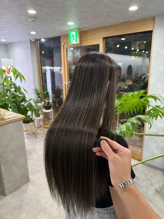 ロング カラー libelle所属・✨️美髪✨️透明感カ ラー✨️大泉翔／店長のヘアスタイル