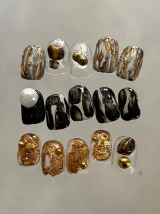 ネイル 亀戸8 HACHI スタッフのネイルデザイン