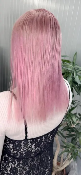 セミロング カラー LOOP hairのヘアスタイル