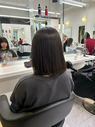 カラー 透明感ベージュ🤎 ナチュラルレイヤーのヘアスタイル