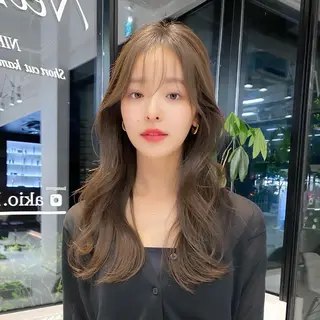 ロング 堺 健人のヘアスタイル