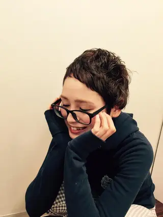 ショート カラー キッズ マンツーマンサロン 髪質改善⭐︎代官山のヘアスタイル