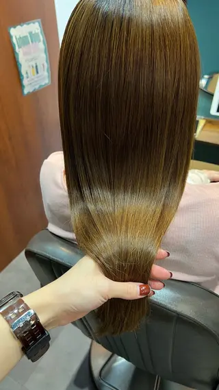 ロング カラー studio HEAP 辻堂 髪質改善サロン所属・美髪矯正/髪質改善 🌼 原田 愛弓のヘアスタイル