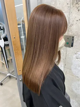 セミロング 【NEWI】韓国ヘア 🇰🇷Honokaのヘアスタイル