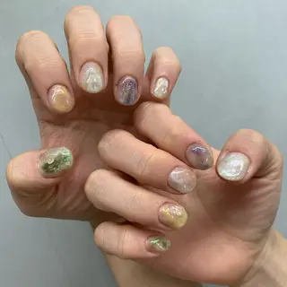 ネイル 新宿ニュアンスネイル makotoのネイルデザイン