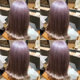 ミディアム ✨縮毛矯正✖︎顔周り レイヤー✨ナカムラのヘアスタイル