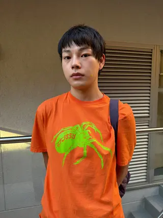 ショート メンズ 吉田一輝 外国人パーマのヘアスタイル