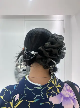 ロング ヘアアレンジ 🌈 YUUNA🌈のヘアスタイル