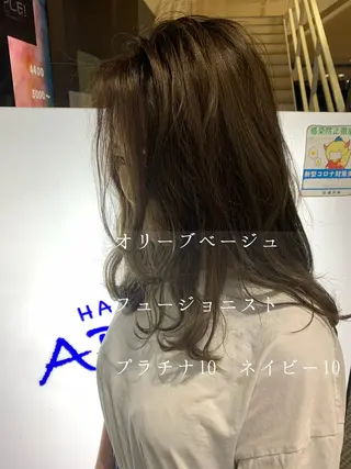 カラー 嶋崎 啓人のヘアスタイル