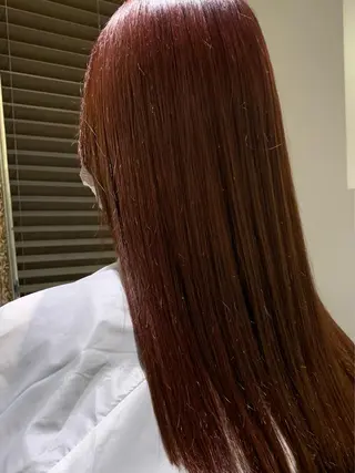 ロング カラー 縮毛矯正専門美容師 宮本遼のヘアスタイル