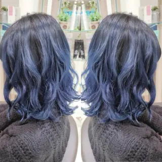 ミディアム カラー 韓国レイヤー×透明感 カラー/山崎一輝のヘアスタイル