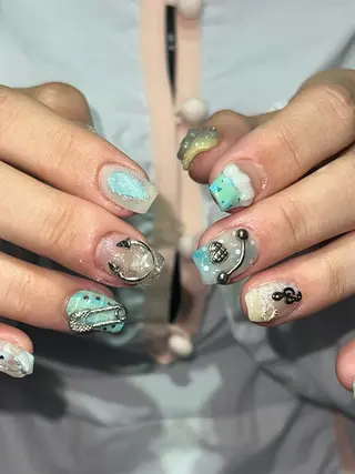 ネイル Hata nail 🎀個性派ニュアンスのネイルデザイン