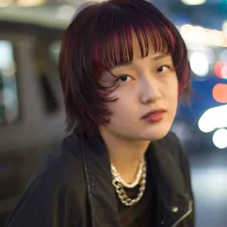 ショート カラー 【nui 茨木】 清水優のヘアスタイル