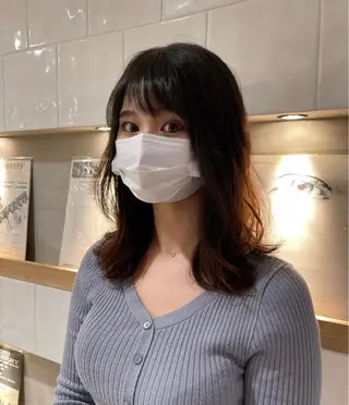 ミディアム ヘアアレンジ🎀 yuuka 🤍のヘアスタイル