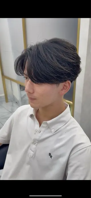 メンズ 本田 有里のヘアスタイル