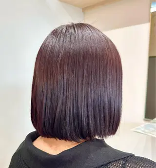ミディアム 飯泉 春乃のヘアスタイル