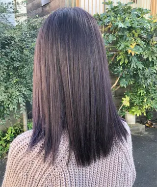カラー ダブルスキルエクステ /羽エクステ白石宇由のヘアスタイル