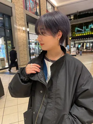 ショート 福山 晴香のヘアスタイル