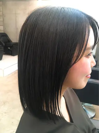 ミディアム HARU /stylistのヘアスタイル