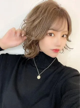 ミディアム 💎髪質改善専門 jewel boxのヘアスタイル