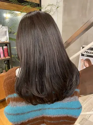 ロング 似合わせカラー/ 堀江美容室/レミ🎀のヘアスタイル