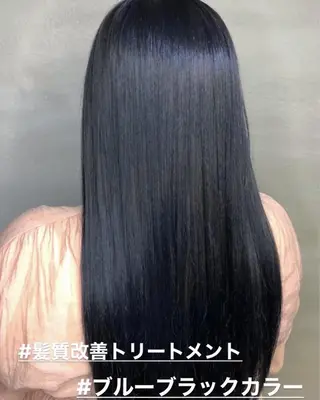ロング カラー くまがい みゆ【edge.】のヘアスタイル