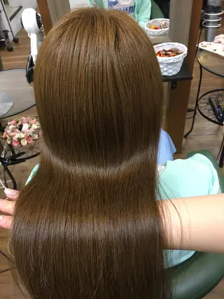 ロング カラー SHIORI💜口コ ミNo.1艶カラーのヘアスタイル