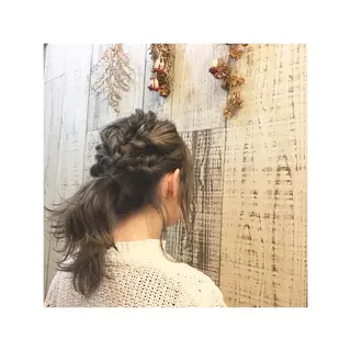 セミロング mayu ○のヘアスタイル