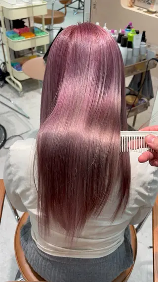 ミディアム セイショウ__表参道 カラーブリーチ✨のヘアスタイル