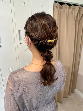 ロング ヘアアレンジ カットモデル募集中 /西牧　瑠菜のヘアスタイル