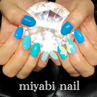 ネイル miyabi nail 桂川駅近くのネイルデザイン