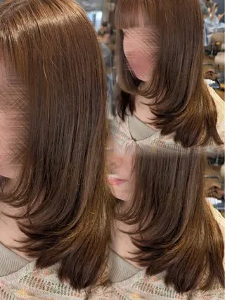 ミディアム 💜カラーリスト 上田💜のヘアスタイル