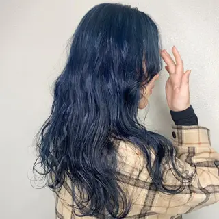 ロング カラー ヘアアレンジ キッズ カラー特化サロン梅田 Eir茶屋町/山下のヘアスタイル