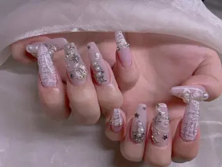 ネイル 長さだし専門店 M2　rikaのネイルデザイン