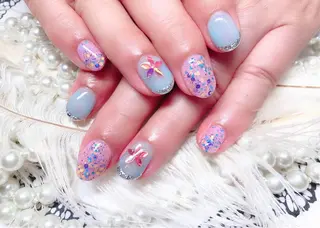 ネイル マジック ミラーのネイルデザイン