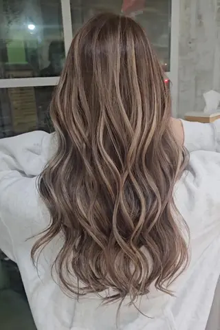 ロング カラー トップスタイリスト ✨KIRIKA中野✨のヘアスタイル