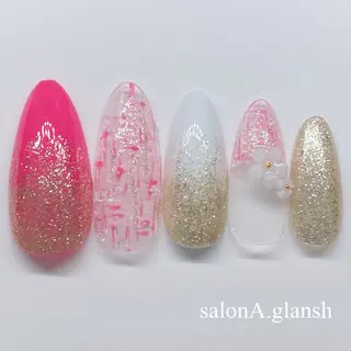 ネイル 肌質改善salon♪ 効果がわかる♪南森町のネイルデザイン