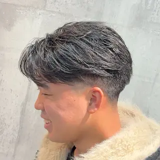 ショート パーマ ヘアアレンジ メンズ MENIN メンズ サロン　望月　涼太のヘアスタイル