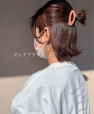 ショート カラー 中垣 南のヘアスタイル