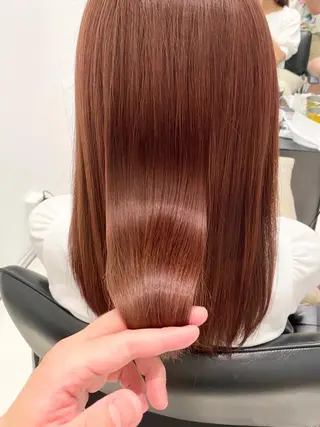 ミディアム カラー 似合わせ専門美容師 なかじまのヘアスタイル