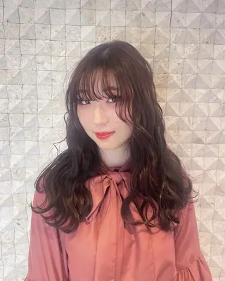 ロング カラー 豊中/髪質改善/ レイヤーカットミヅキのヘアスタイル