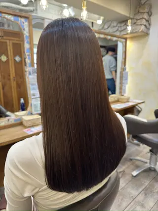 ロング 大竹 哲也のヘアスタイル